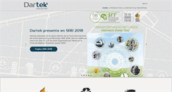Desktop Screenshot of dartek.es